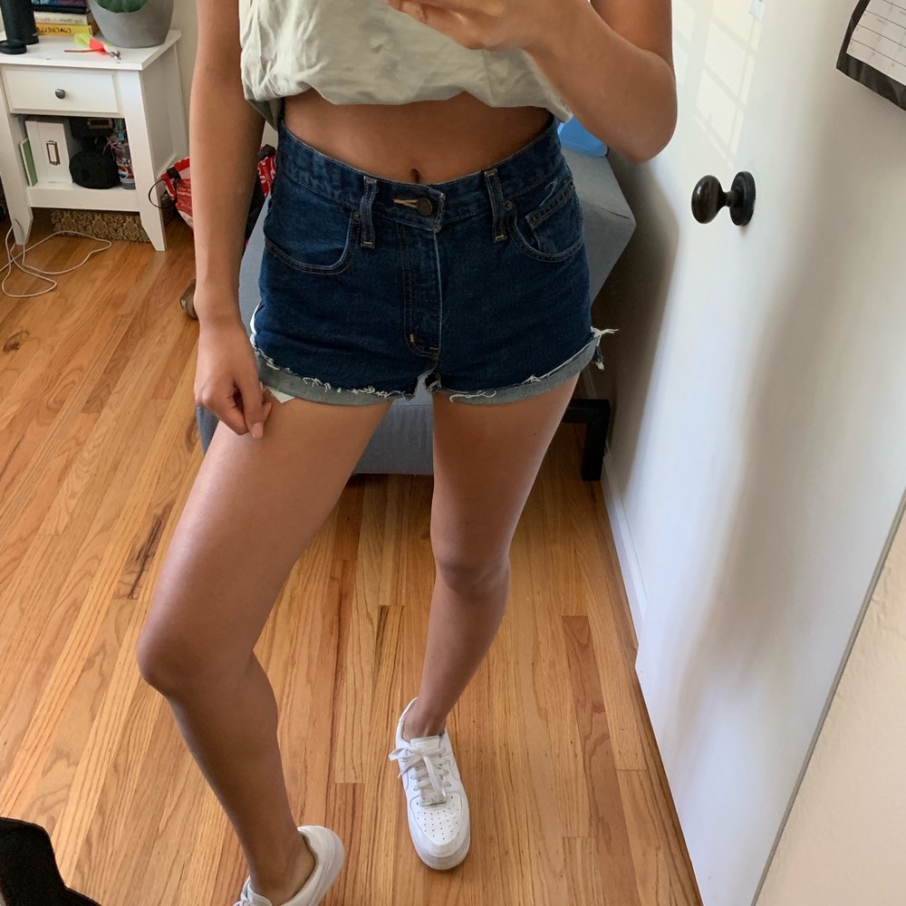 Vintage hi rise shorts